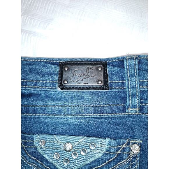 Earl Jean Straight Leg Stonewashed Size 10 women's - Picture 7 of 10